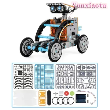 Stem Solar Robot Kit For Kids - مجموعة أدوات بناء روبوت يعمل بالطاقة