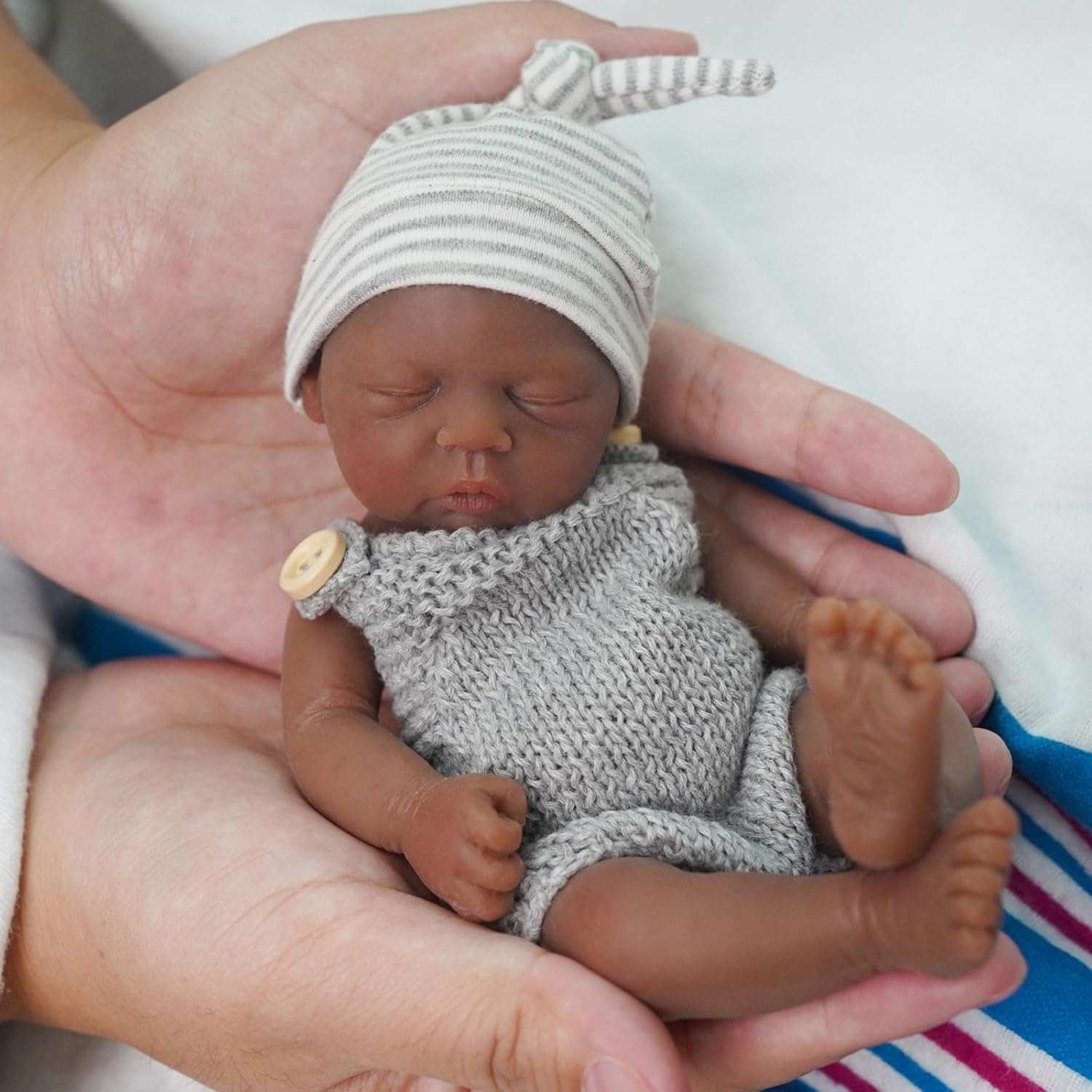 Reborn Baby Doll Silicone Realistic - تولد من جديد دمى طفل 7
