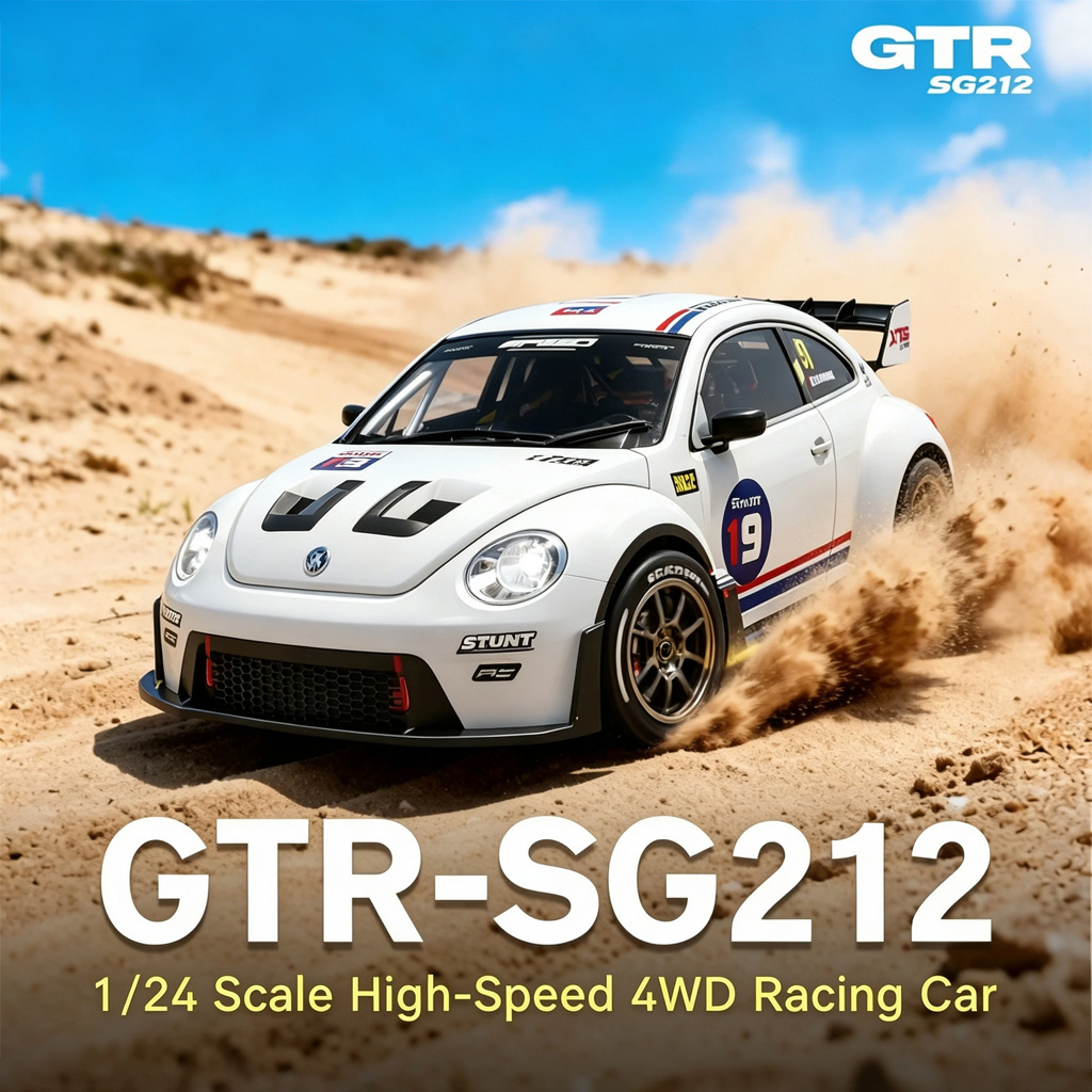 Rc Drift Car 1 24 Scale 4Wd - سيارة تحكم عن بعد بمقياس 1:24،