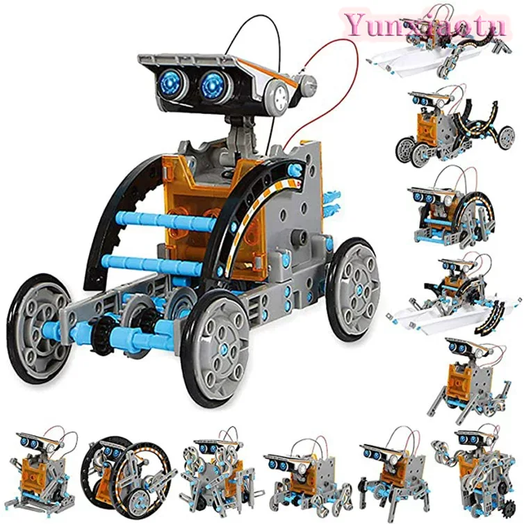 مجموعة أدوات بناء روبوت يعمل ب - مراجعة Stem Solar Robot Kit For Kids وسعره
