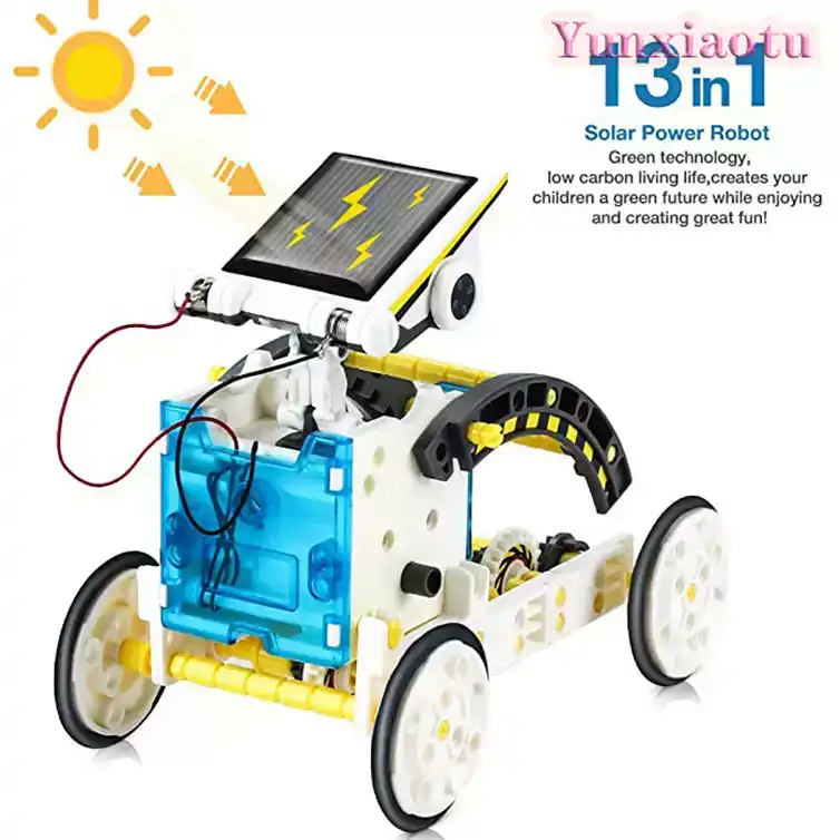 مجموعة أدوات بناء روبوت يعمل ب - مراجعة Stem Solar Robot Kit For Kids وسعره