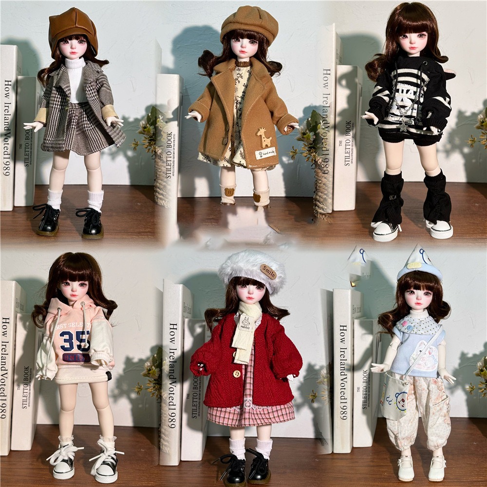 1/6 BJD دمية فستان دمية موضة 3 - مراجعة Bjd Doll 1 6 Full Set With Clothes وسعره