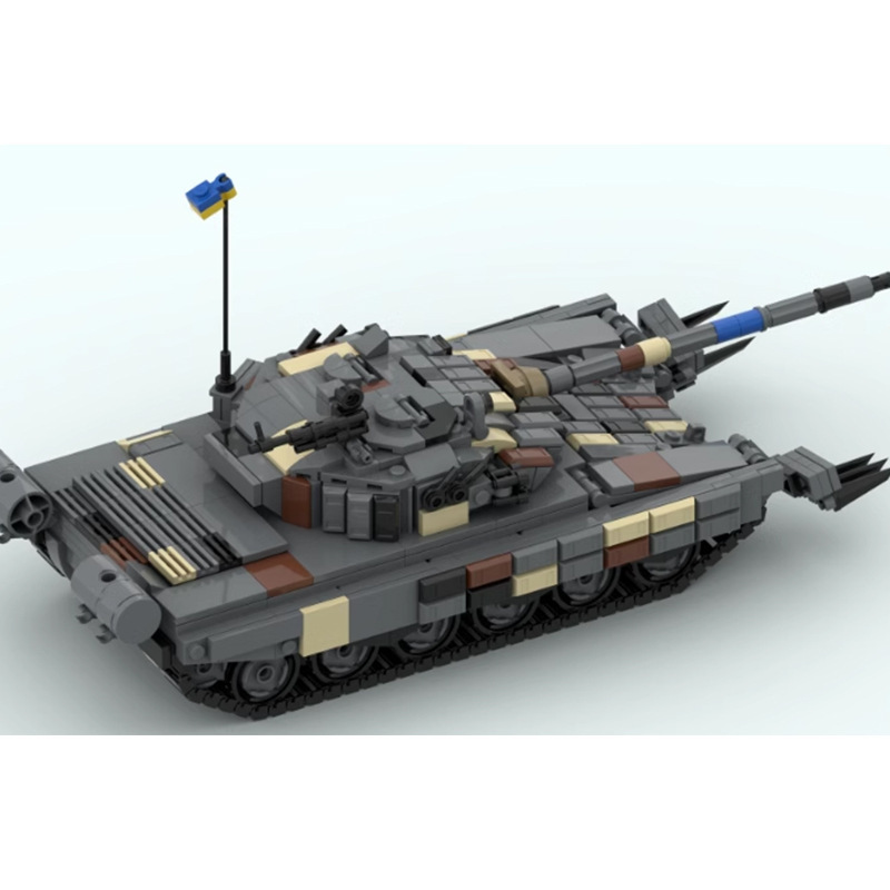 نموذج دبابة T-72AV الرئيسية، ق - مراجعة Lego Compatible Military Tank وسعره