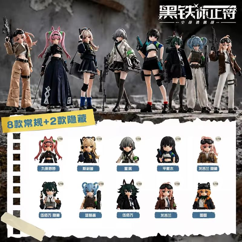 دمى بي جي دي الجديدة من إيدن ت - مراجعة Anime Action Figure Blind Box وسعره