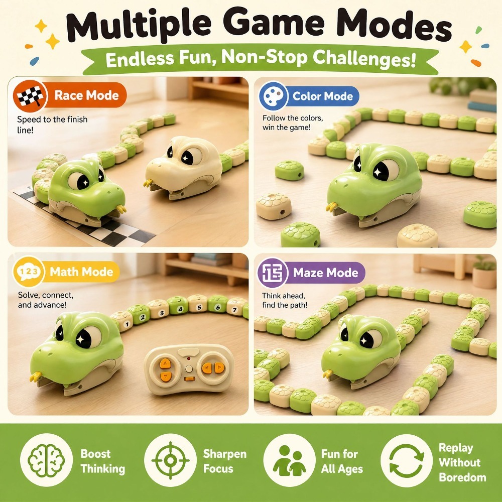لعبة سيارة الثعبان المغناطيسي  - مراجعة Educational Toys وسعره