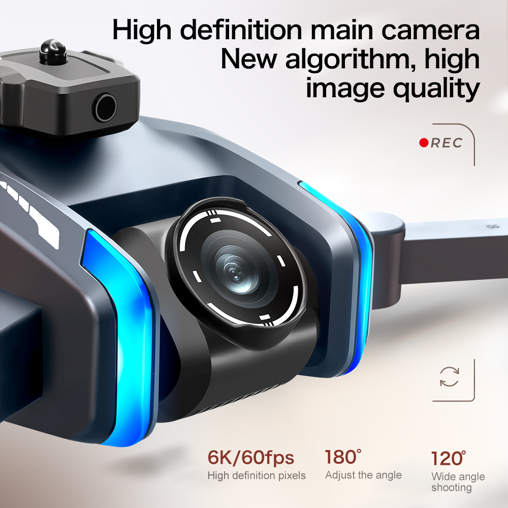 طائرة بدون طيار أصلية XT808 Ma - مراجعة Fpv Brushless Rc Drone 4K وسعره