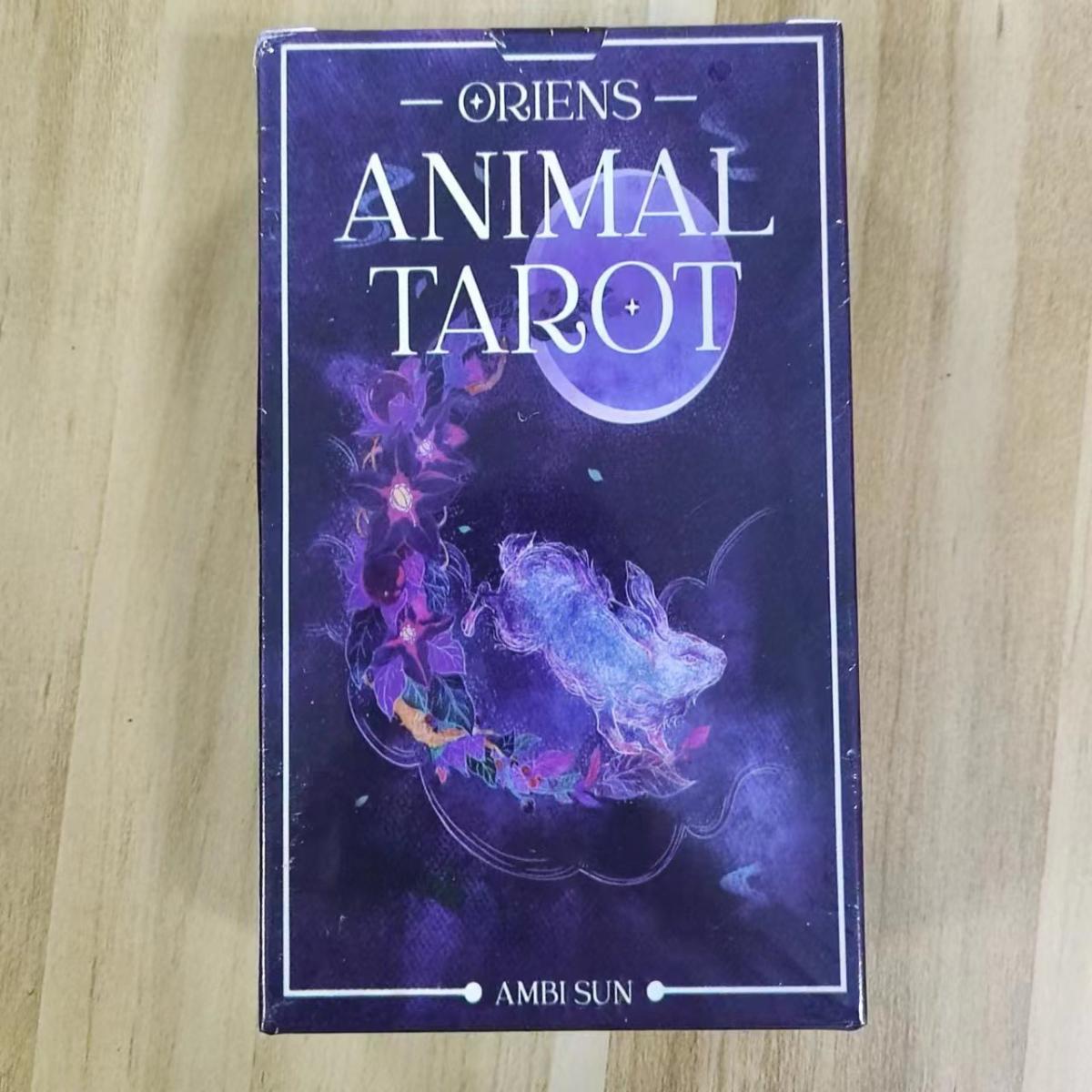 12x7 سم أورينز أنيمال تاروت 78 - مراجعة Tarot Cards Deck With Guidebook وسعره