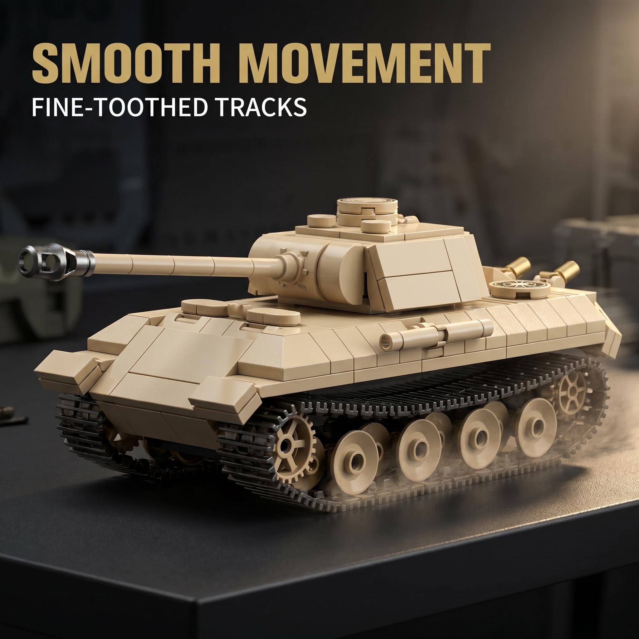 مجموعة مكعبات بناء نماذج مركبا - مراجعة Lego Compatible Military Tank وسعره