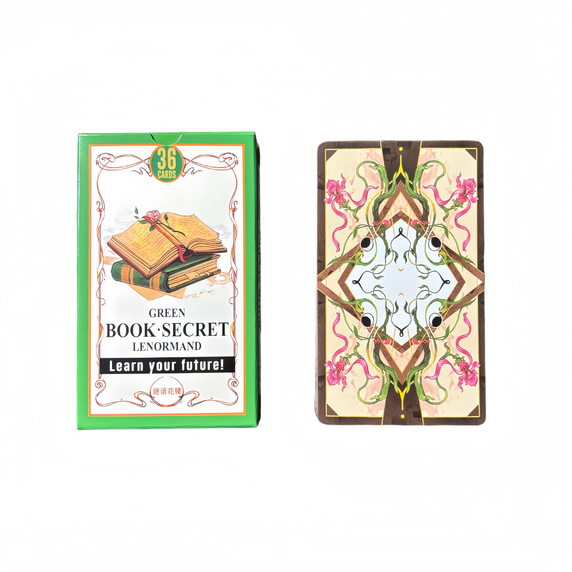 بطاقات لينورماند السحرية الخضر - مراجعة Tarot Cards Deck With Guidebook وسعره