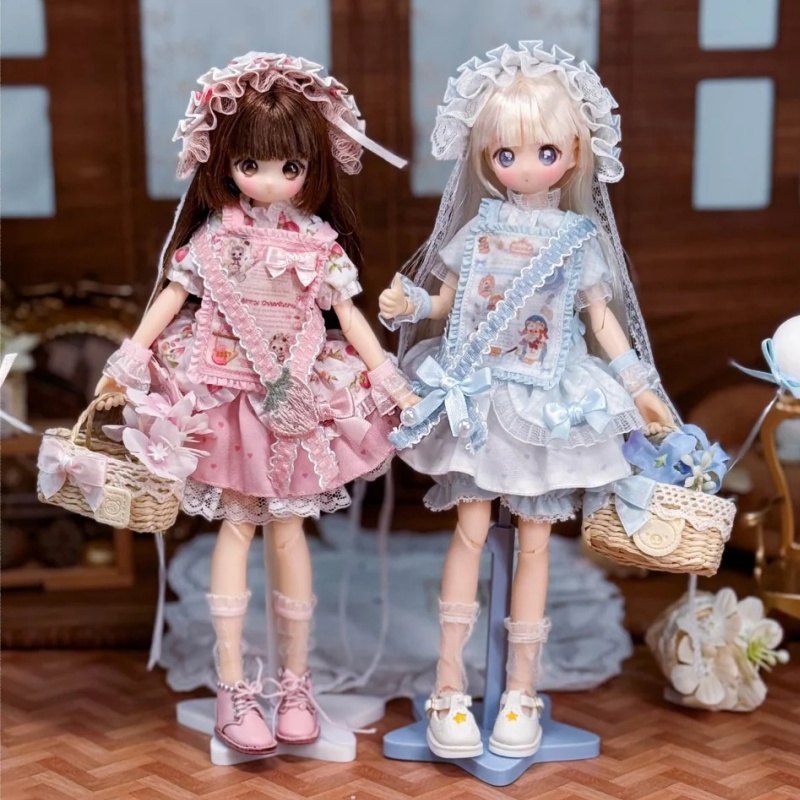 متوفر في المخزون: ملابس دمى BJ - مراجعة Bjd Doll 1 6 Full Set With Clothes وسعره