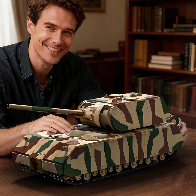 مجموعة بناء نموذج دبابة عسكرية - مراجعة Lego Compatible Military Tank وسعره