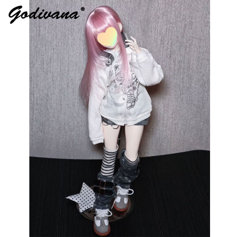 1/4 1/6 ملابس دمى BJD، جاكيت ب - مراجعة Bjd Doll 1 6 Full Set With Clothes وسعره
