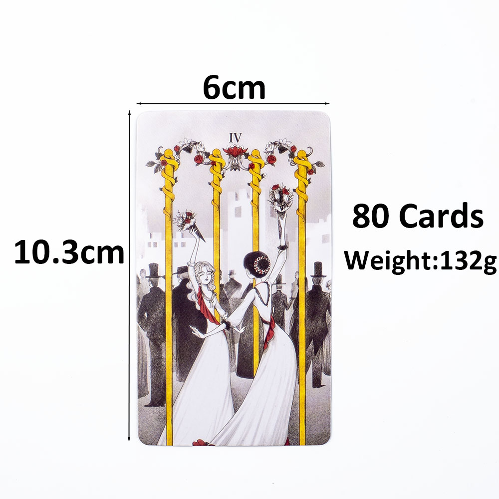 بطاقات تاروت مرآة سرية 10.3*6  - مراجعة Tarot Cards Deck With Guidebook وسعره