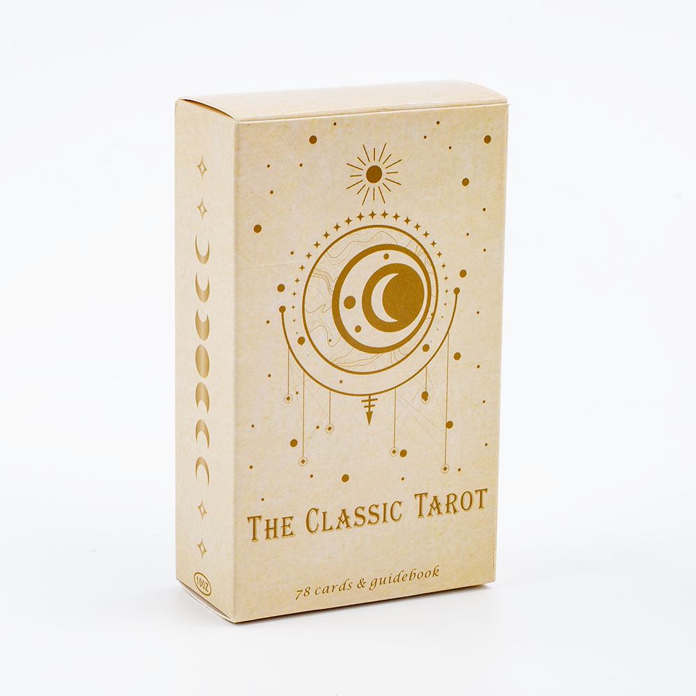 لعبة ألواح التاروت الكلاسيكية  - مراجعة Tarot Cards Deck With Guidebook وسعره