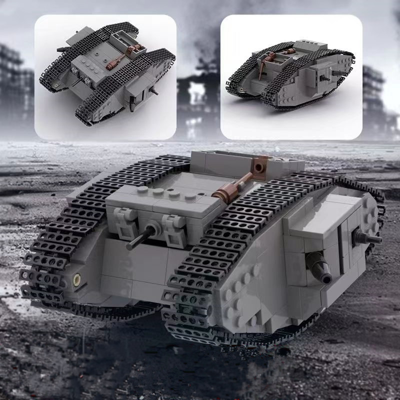 مجموعة مكعبات بناء عسكرية ألما - مراجعة Lego Compatible Military Tank وسعره
